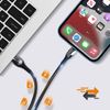 Cable Lightning Para Iphone De 1,2 M Y 20 W Indicador Luminoso De Carga Linq