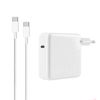 Cargador Corriente Potencia 87w Compacto Con Cable Usb-c 2m Linq Blanco