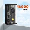 Powerbank 16000mah Usb-c 20w + Usb 22.5w Luz Led Linq Transparente