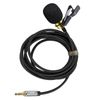 Micro Solapa Jack 3.5mm Sonido Omnidireccional Pinza Giratoria Cable 2m Linq