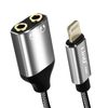 Adaptador Audio Lightning A Doble Jack 3.5mm Hembra Cascos Linq