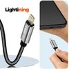 Adaptador Audio Lightning A Doble Jack 3.5mm Hembra Cascos Linq