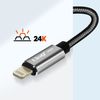 Adaptador Audio Lightning A Doble Jack 3.5mm Hembra Cascos Linq
