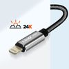 Adaptador Audio Lightning A Doble Jack 3.5mm Hembra Casco + Micro Linq