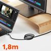 Cable Usb-c A Vga Full Hd 1080p Plug And Play Largo 1.8m Linq