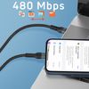 Cable Usb-c A Lightning Power Delivery 27w Carga Rápida Longitud 3m Linq