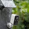 Cámara De Vigilancia + Panel Solar De 1,5w Detección Pir Impermeable Ip65 Linq