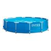 Piscina Redonda Metal Frame Intex 366x76 Cm 6503 Litros + Depuradora