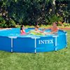 Piscina Redonda Metal Frame Intex 366x76 Cm 6503 Litros + Depuradora