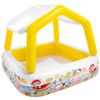 Piscina Hinchable Infantil Intex Con Toldo Extraíble - 157x157x122 Cm - 295 L