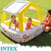 Piscina Hinchable Infantil Intex Con Toldo Extraíble - 157x157x122 Cm - 295 L