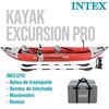 Kayak Hinchable Intex K2 Excursion Pro 2 Remos + Hinchador