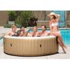 Bañera De Hidromasaje Redonda Spa 6 Personas 216x71 Cm Intex