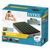 Colchón Hinchable 1 Plaza Con Bomba De Pie Fiber-tech Downy Intex