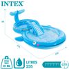 Centro De Juego Ballena Con Tobogán Pulverizador De Agua Intex