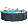 Intex Conjunto De Piscina Desmontable Graphite Gray Panel 478x124 Cm Intex