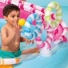 Centro De Juegos Hinchable Agua Candy C/difusor, Tobogán Y Juegos De Bolas Intex