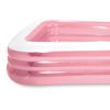 Piscina Hinchable Para Niños Rosa 305x183x56 Cm Intex