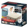 Cama Hinchable Pvc 152 X 46 X 203 Cm Queen Ultra Plush Fiber-tech - Intex. Beige