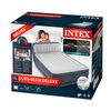 Colchón Hinchable Con Cabecero Dura-beam Deluxe Ultra Plush Intex 2 Personas Con Bomba Eléctrica Blanco 152x236 Cm