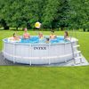 Piscina Desmontable Chevron Prism Premium Intex Redonda, 488x122cm, 19.156l