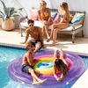 Intex - Isla Hinchable Arcoíris Ø201 Cm