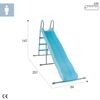 Intex Tobogán Infantil De 84x251x147 Cm Con 3 Escalones Y Estructura De Acero Adecuado Para 3-10 Años