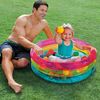 Piscina De Bolas Hinchable Intex Con 50 Bolas De Colores