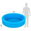 Piscina Hinchable Intex 3 Aros Azul 168x38 Cm - 581 Litros