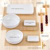 Set Sushi 12pcs (porcelana + Bambu + Madera) Bergner Colección Foodies