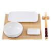 Set Sushi De 12 Piezas (porcelana + Bambu + Madera) Bergner Colección Foodies