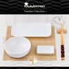 Set Sushi 12pcs (porcelana + Bambu + Madera) Bergner Colección Foodies