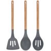 Set De 3 Utensilios De Cocina De Silicona San Ignacio Daimiel 32 Cm Gris