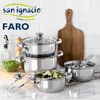 Batería De Cocina 7 Piezas San Ignacio Colección Faro