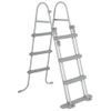 Escalera De Piscina De 4 Escalones Flowclear 107 Cm Bestway