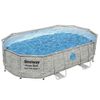 Conjunto De Piscina Power Steel 488x305x107 Cm Bestway