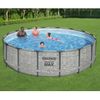 Power Steel Piscina Redonda 488x122 Cm Bestway