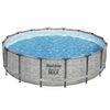 Power Steel Piscina Redonda 488x122 Cm Bestway