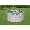 Piscina Desmontable Redonda Bestway Hydrium 300x120 Cm Con Depuradora De Arena 3.028l/h, Tapiz De Suelo, Cobertor Y Escalera