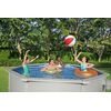 Piscina Desmontable Redonda Bestway Hydrium 360x120cm Depuradora De Arena De 3028 L/h Tapiz De Suelo, Cobertor Y Escalera