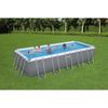 Piscina Desmontable Tubular Bestway Power Steel 640x274x132 Cm Depuradora De Cartucho De 5.678 L/h Con Cobertor Y Escalera