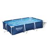 Piscina Desmontable Rectangular Bestway Steel Pro 300x201x66 Cm Capacidad Para 3.000 Litros Color Azul