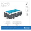 Piscina Desmontable Tubular Bestway Power Steel 404x201x100 Cm Depuradora Cartucho 2.006 L/h Y Escalera