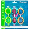 Set 3 Gafas Natación Infantil Bestway De 3 A 6 Años 3 Colores Surtidos