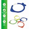 Juego De Piscina Bestway Lil Fish Con 4 Anillos De Buceo De Colores Azul Naranja Verde Para Niños