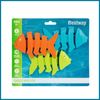 Juego De Piscina Bestway Squiggle Wiggle Con Peces De Colores Azul Naranja Verde Para Niños A Partir De 3 Años