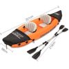 Kayak K2 321x88 Cm + Remos + Inflador 65077