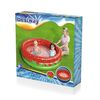 Piscina Hinchable Para Niños Plástico 168 X 38 Cm - Bestway. Rojo