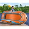 Barca Hinchable Para 2 Adultos Y 1 Niño Bestway Kondor Elite 3000 Raft 246x122x45 Cm Con 2 Remos Y Bomba De Pie Incluida