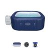 Spa Hinchable Bestway Hawaii 180x180x71 Cm Para 4-6 Personas Cuadrado Con Depuradora De 1.325l/h Capacidad Hasta 840l Azul